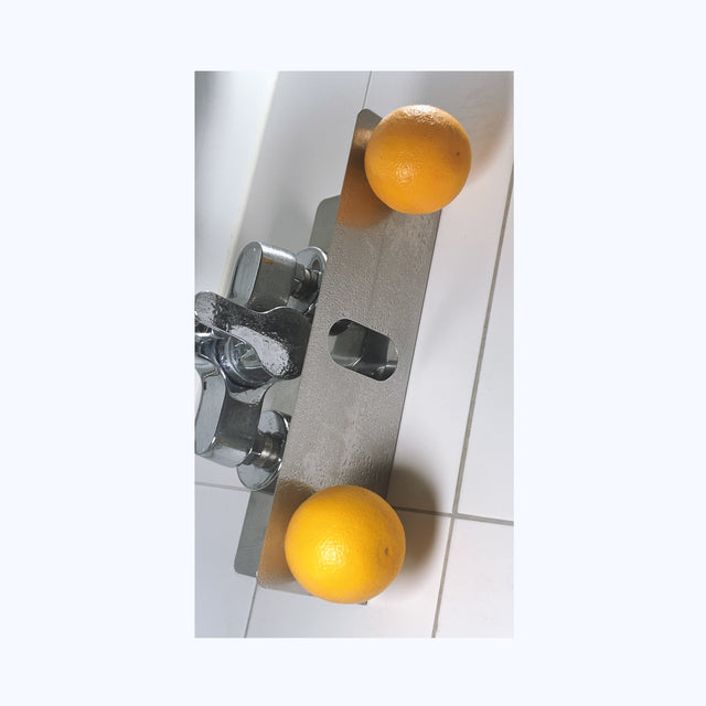 Einer der ersten Prototypen. Orangen passen, kann man lassen:)